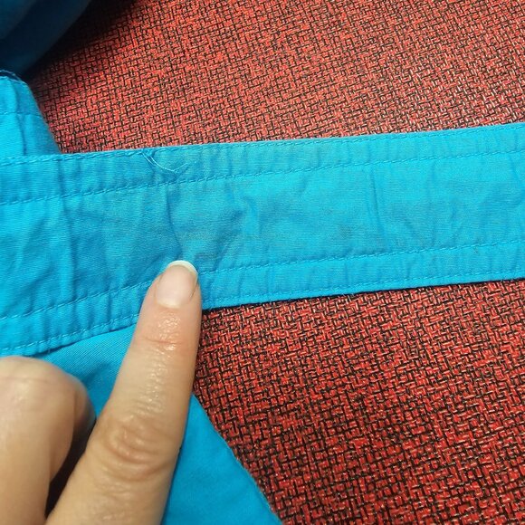 VTG 70s Penney Track & Court Ski Jumpsuit US Small Turquoise Made in Italy Rare - Picture 11 of 14